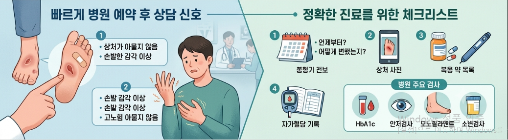 당뇨 기본관리에서 놓치기 쉬운 위험 신호 7가지와 각각의 대처법 관련 참고 이미지