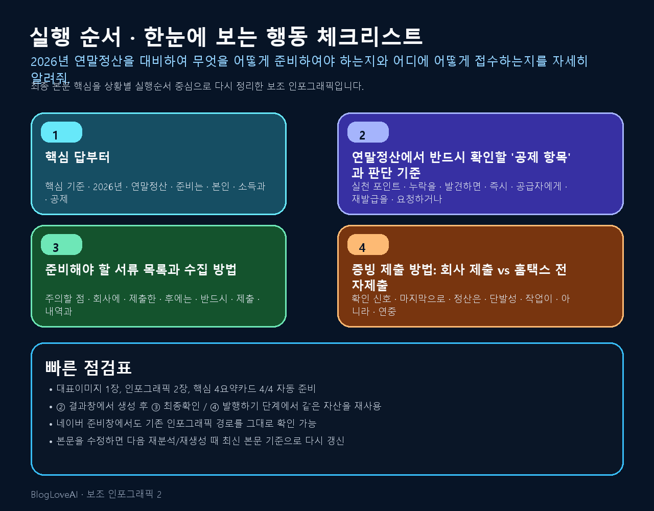 행동 체크리스트 인포그래픽